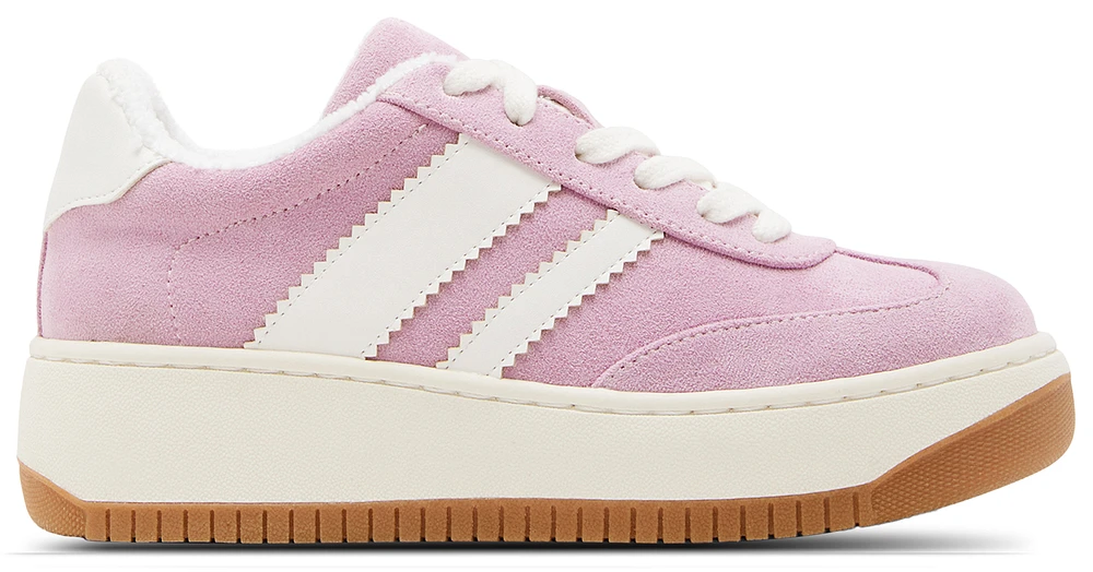 Steve Madden Girls Steve Madden JFIELD RETRO SNEAKER - Girls' Grade School Shoes Pink Size 03.0