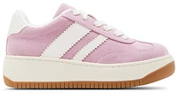Steve Madden Girls Steve Madden JFIELD RETRO SNEAKER - Girls' Grade School Shoes Pink Size 03.0