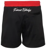 Famous Nobodys Mens Fame Addition Shorts - Black/White