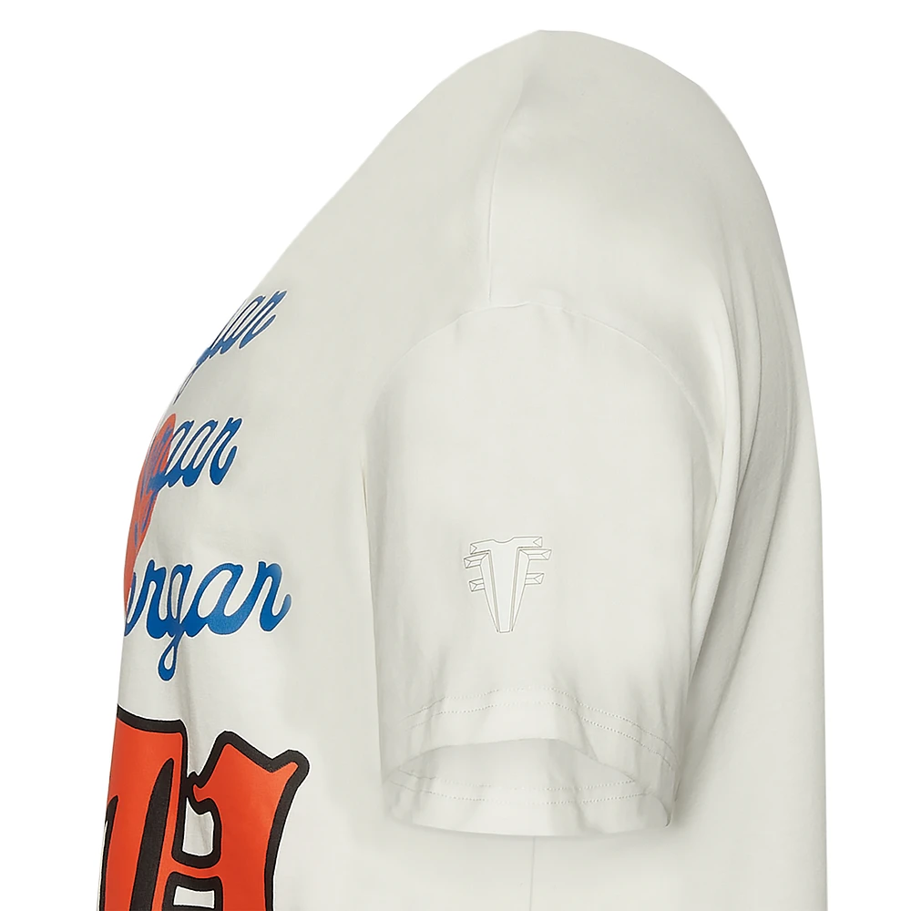 For The Fan Mens For The Fan I Heart Morgan T-Shirt - Mens White/Multi Size XXL