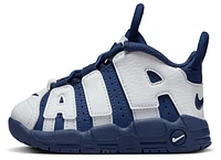 Nike Boys Air More Uptempo - Boys' Toddler Shoes White/Navy/Gold