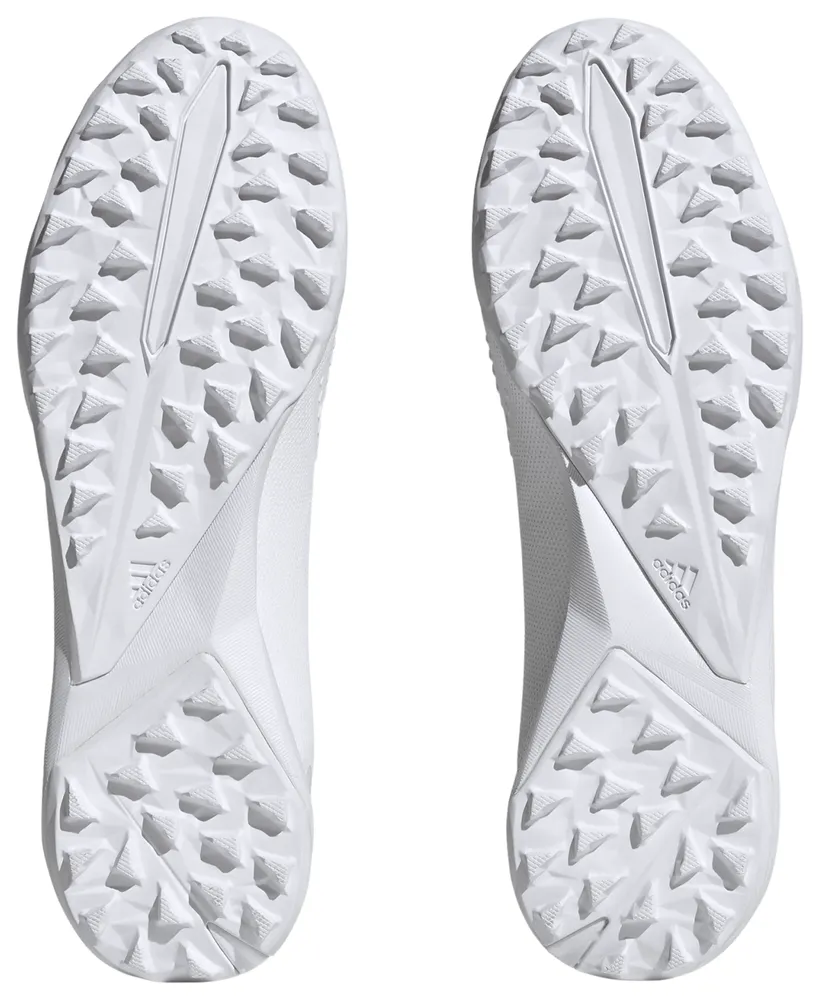adidas Mens adidas Predator Accuracy.3 Turf - Mens Soccer Shoes White/White/Black Size 07.0