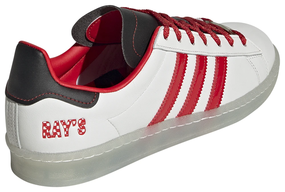 adidas Originals Mens Campus - Shoes White/Red