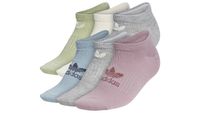 adidas Classic SL 6 Pack Super No Show Socks - Women's