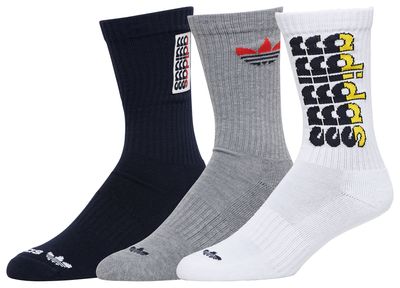 adidas OG Modern Varsity 3 Pack Crew Socks - Men's
