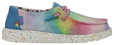 HEYDUDE Girls Wendy Dreamer - Girls' Grade School Shoes Pink/Blue