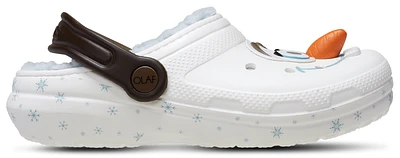 Crocs Boys Frozen Olaf Lined Classic Clogs - Boys' Grade School Shoes White/Multi