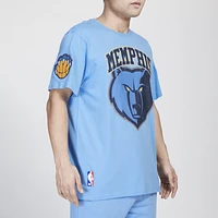 Pro Standard Mens Grizzlies Crackle SJ T-Shirt - Blue