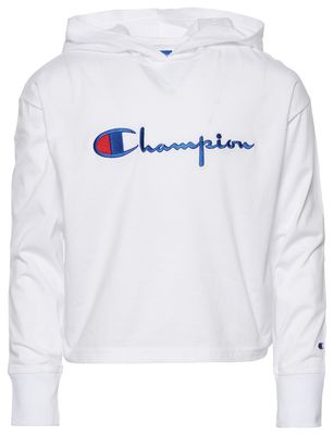 Champion Heritage Pullover Hoodie - Girls' Grade School