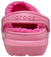 Crocs Girls Classic Lined Clogs - Girls' Grade School Shoes Hyper Pink