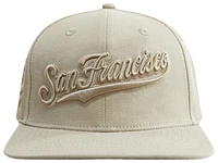 Pro Standard Mens Pro Standard Giants Neutrals SMU Snapback Cap - Mens Taupe/Taupe Size One Size