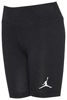 Jordan Girls Jordan Essentials Bike Shorts - Girls' Grade School Black Size L