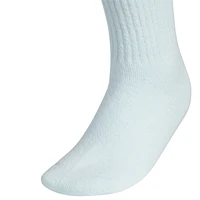 adidas Originals Womens adidas Originals Comfort 3 Pack Crew Socks - Womens White/Blue Size M