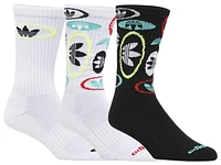 adidas Originals Play Hard 3-Pack Crew - Men's