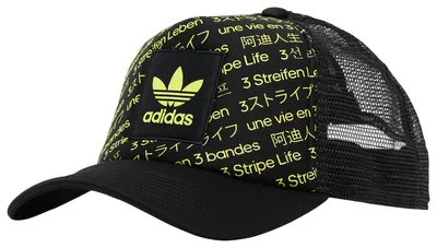 adidas Originals OG Recoded 3 Stripe Life Trucker Hat