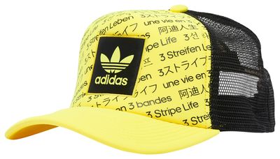 adidas Originals OG Recoded 3 Stripe Life Trucker Hat - Men's