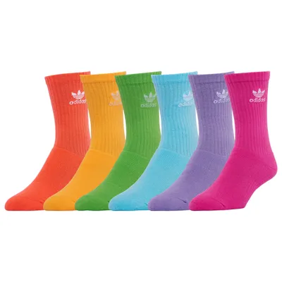 adidas Originals Brights 6 Pack Medium Crew Socks
