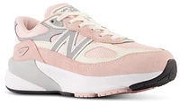 New Balance Girls 990 - Girls' Grade School Running Shoes White/Pink