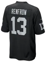 Nike Mens Hunter Renfrow Raiders Game Day Jersey - Black/Black