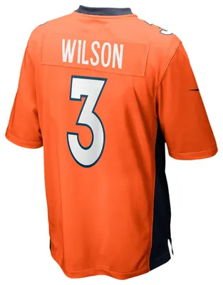 Nike Mens Russell Wilson Broncos Game Day Jersey - Orange/Orange