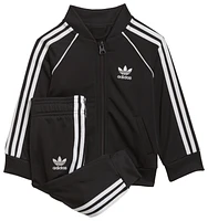 adidas Originals Boys Adicolor Superstar Track Suit - Boys' Toddler Black/White