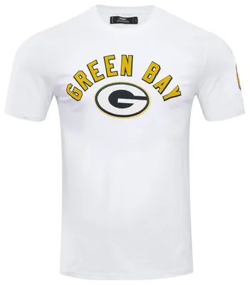 Men's New Era White Green Bay Packers Historic Champs T-Shirt Size: Small