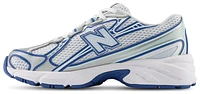 New Balance Girls 740 - Girls' Grade School Shoes White/Silver/Ice Blue