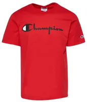 Champion Mens Champion Script 22 Short Sleeve T-Shirt