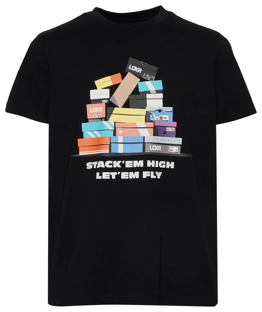 LCKR Boys Stack Em Graphic T-Shirt