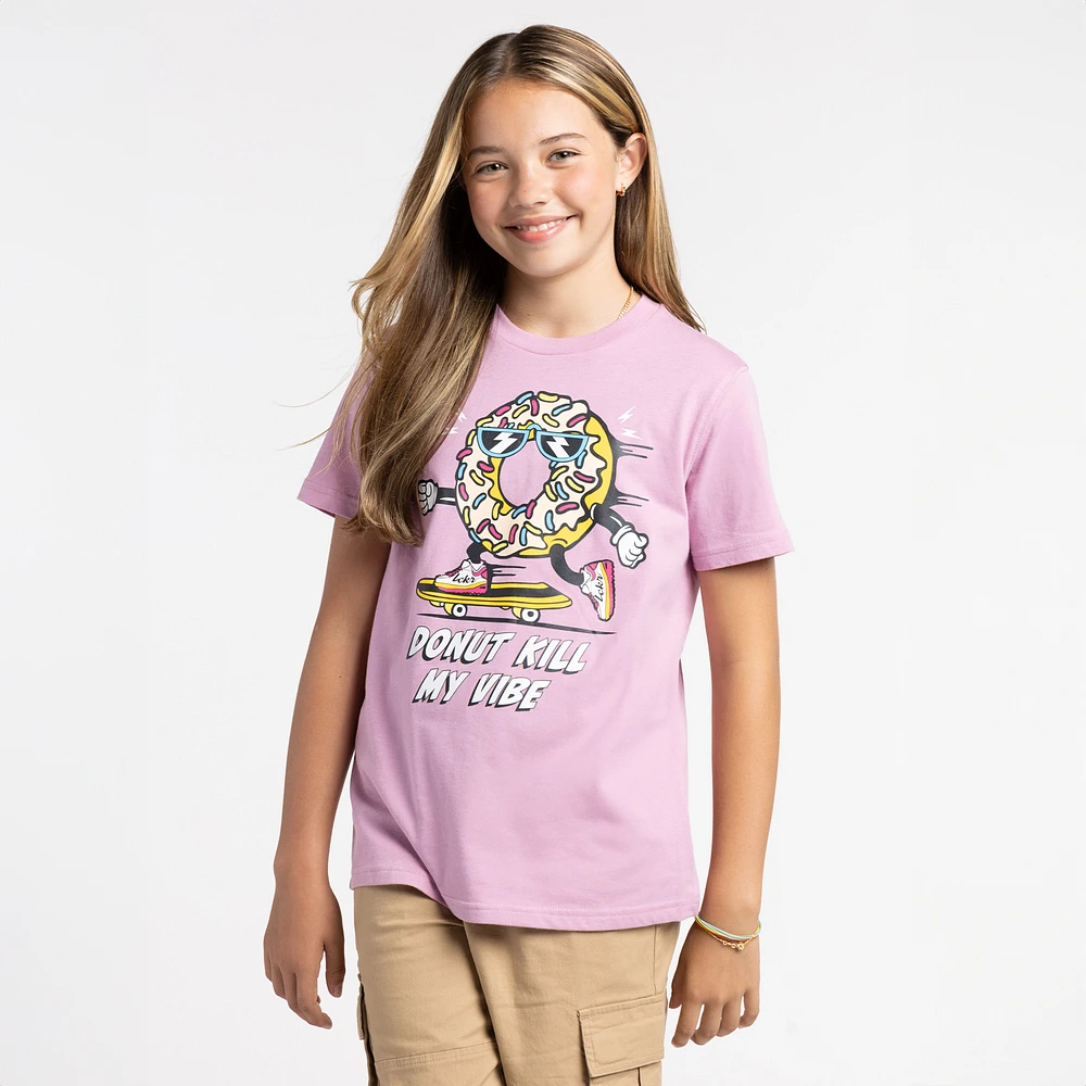 LCKR Boys LCKR Donut Graphic T-Shirt - Boys' Grade School Mauve Size M