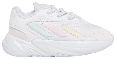 adidas Originals Girls Ozelia - Girls' Toddler Shoes White/Pink/Indigo