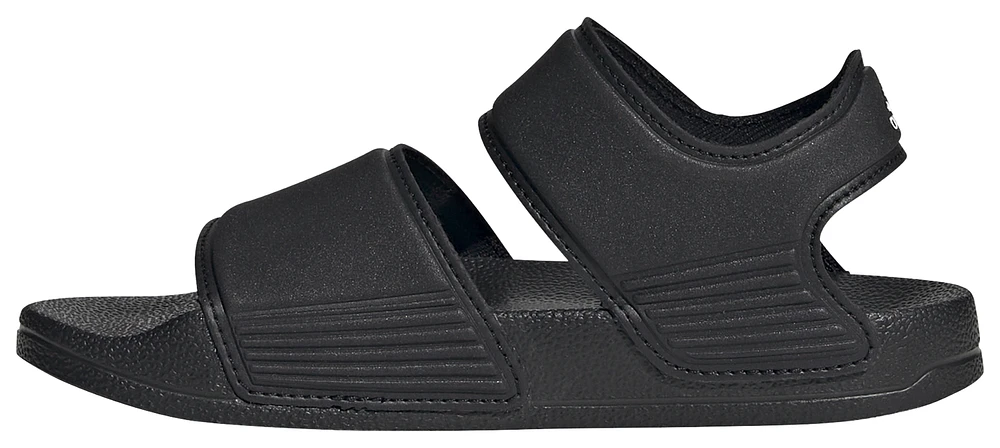 adidas Boys Adilette Slides - Boys' Preschool Shoes Black/White