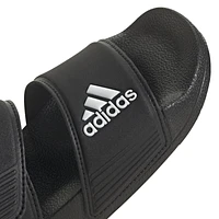 adidas Boys Adilette Slides - Boys' Preschool Shoes Black/White