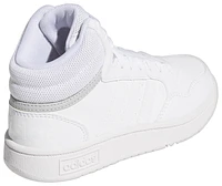 adidas Boys adidas Hoops Mid 3.0 - Boys' Grade School Basketball Shoes Cloud White/Grey Two Size 04.0