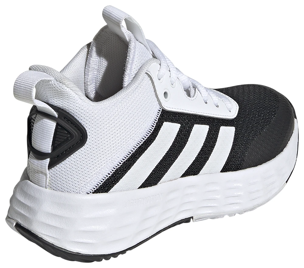 adidas Boys adidas Ownthegame 2.0 - Boys' Grade School Shoes Black/White Size 06.0