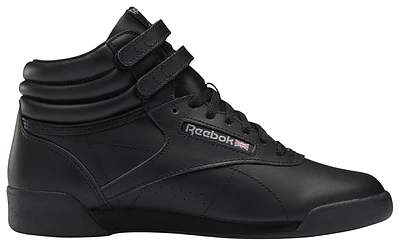 Reebok Girls Freestyle High - Girls' Grade School Running Shoes Black/Black