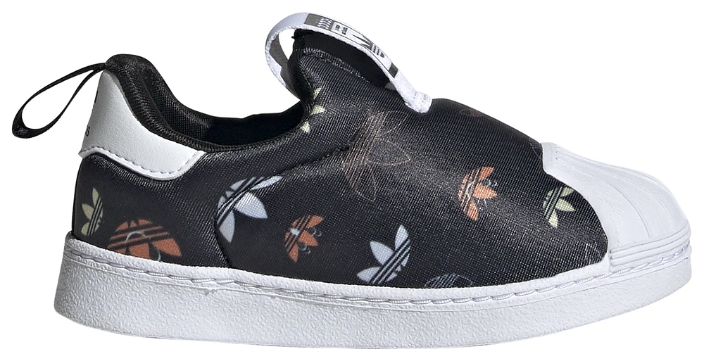 adidas Originals Boys Disney Superstar 360 - Boys' Toddler Basketball Shoes Core Black/Semi Impact Orange/Ftwr White