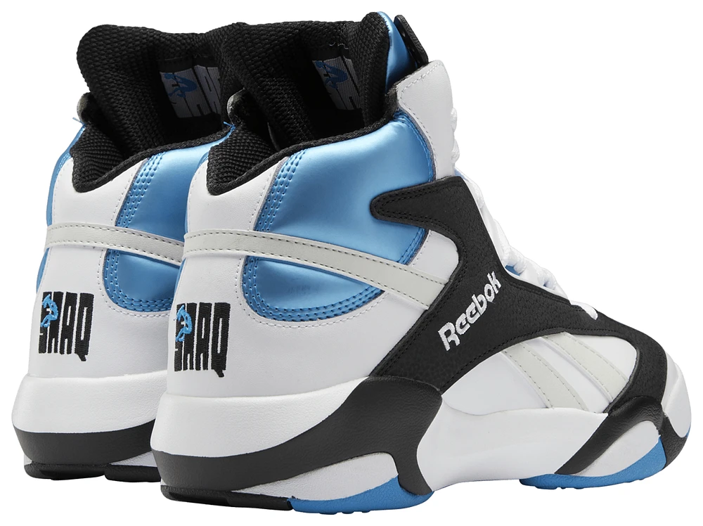 Reebok Mens Shaq Attaq - Basketball Shoes Blue/Black/White