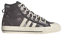 adidas Originals Mens adidas Originals Nizza Hi RF - Mens Skate Shoes White/White Size 09.5