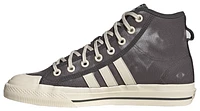 adidas Originals Mens adidas Originals Nizza Hi RF - Mens Skate Shoes White/White Size 09.5