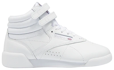 Reebok Boys Freestyle - Boys' Preschool Shoes White/White