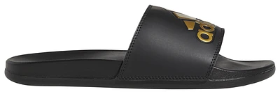 adidas Mens adidas Adilette Comfort - Mens Shoes Core Black/Gold Metallic/Core Black Size 08.0