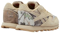 Reebok Boys Reebok Classic Leather Utility - Boys' Toddler Running Shoes Parchment/Soft Camel Size 04.0