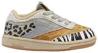 Reebok Boys Reebok Club C - Boys' Toddler Shoes Oatmeal/Sandstone Size 04.0