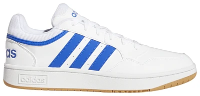 adidas Mens adidas Hoops 3.0 - Mens Basketball Shoes White/Team Royal Blue/Tan Size 12.0