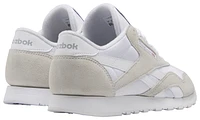 Reebok Womens Classic Leather Nylon - Shoes White/White/White