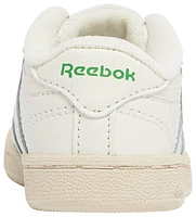 Reebok Boys Club C - Boys' Preschool Basketball Shoes Off White/White/Green