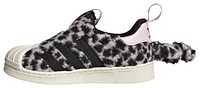 adidas Originals Girls Superstar 360 - Girls' Toddler Running Shoes Black/Pink