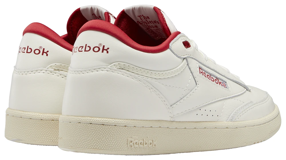 Reebok Mens Club C Mid - Shoes White/Red