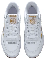 Reebok Womens Club C Double - Training Shoes White/Yellow